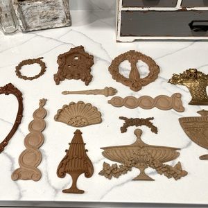 Vintage furniture or decorative art pieces